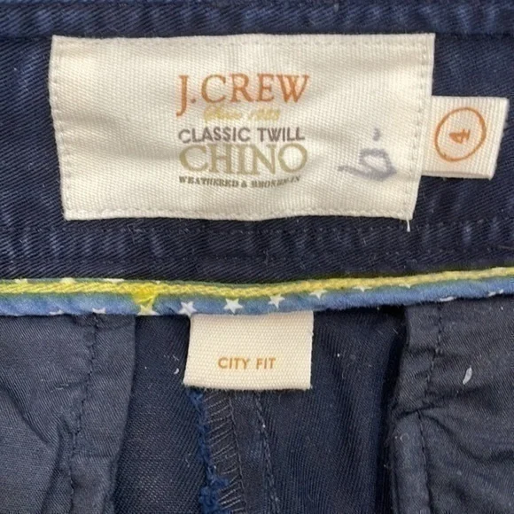 J. Crew | Classic Twill Chino Cropped Pants - Picture 3 of 5